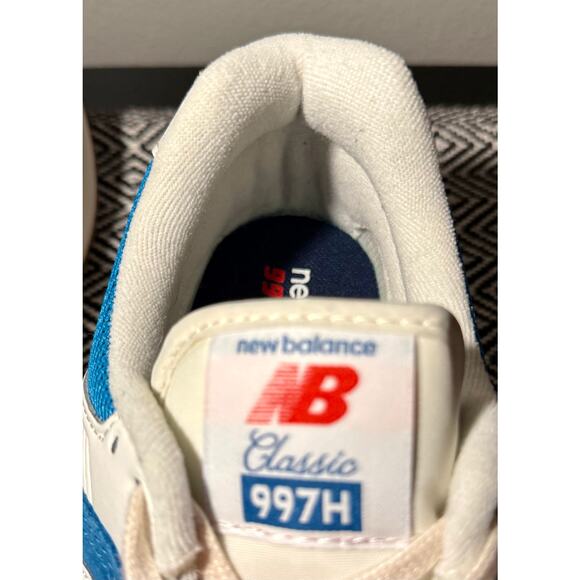 New Balance 997H CM997HRP Blue White Men Size 8 Sneaker Shoes - Picture 9 of 9